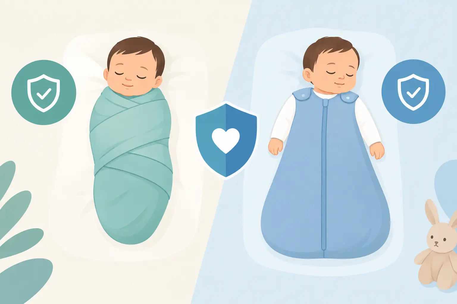 Swaddle Versus Sleep Sack: Which Is Safer?