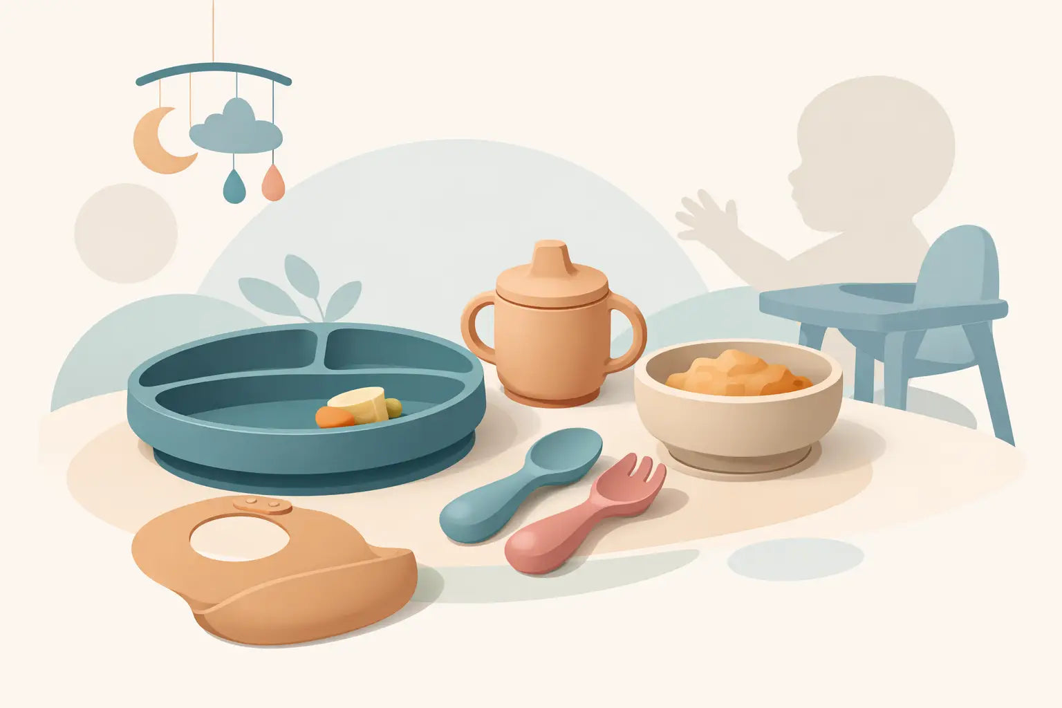 Choosing Silicone Baby Utensils for First Bites