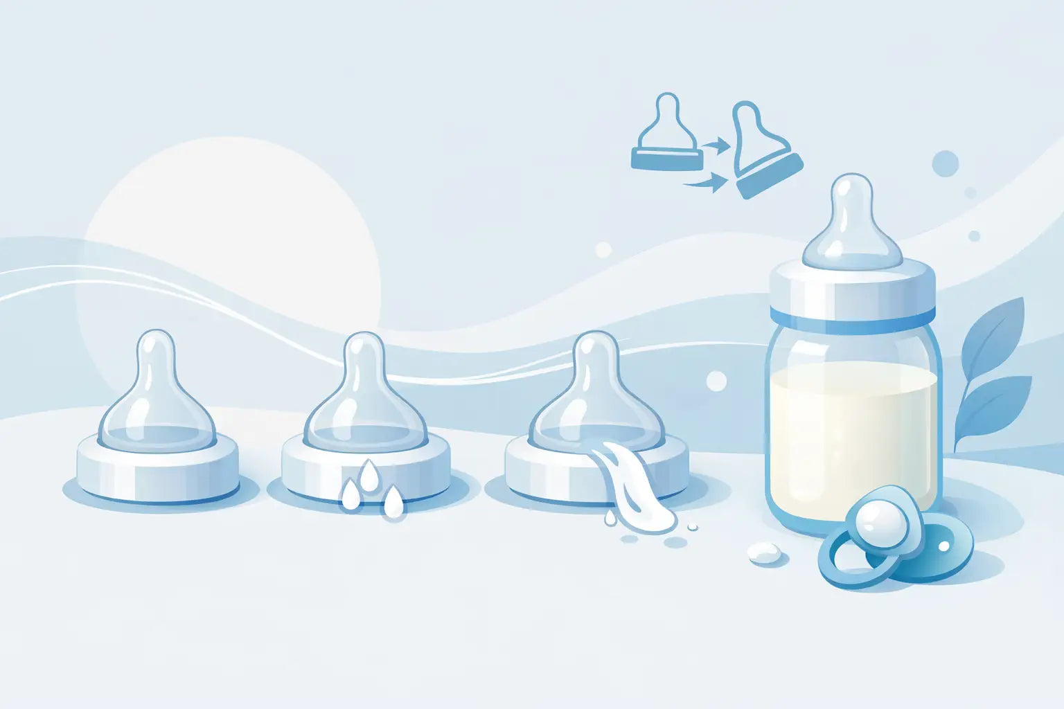 Baby Bottle Nipple Flow Guide for Easy Feeding