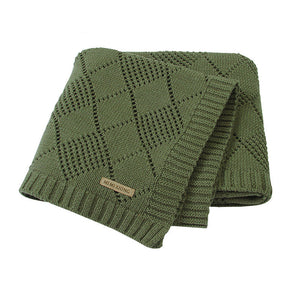 The Comfort of Knitted Luxury: Ins Hot Sale Baby Blanket