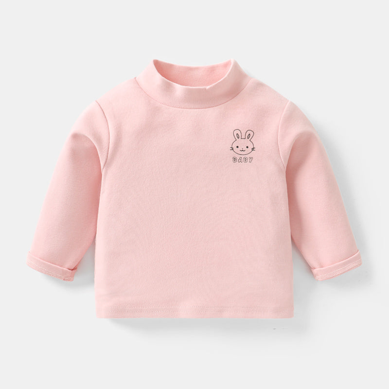 Baby High Neck Bodysuit Shirt