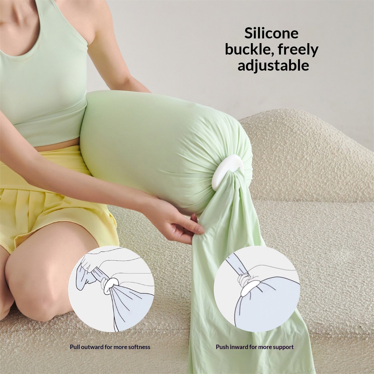 Multi-functional Skin-friendly Side sleeping Maternity Pillow