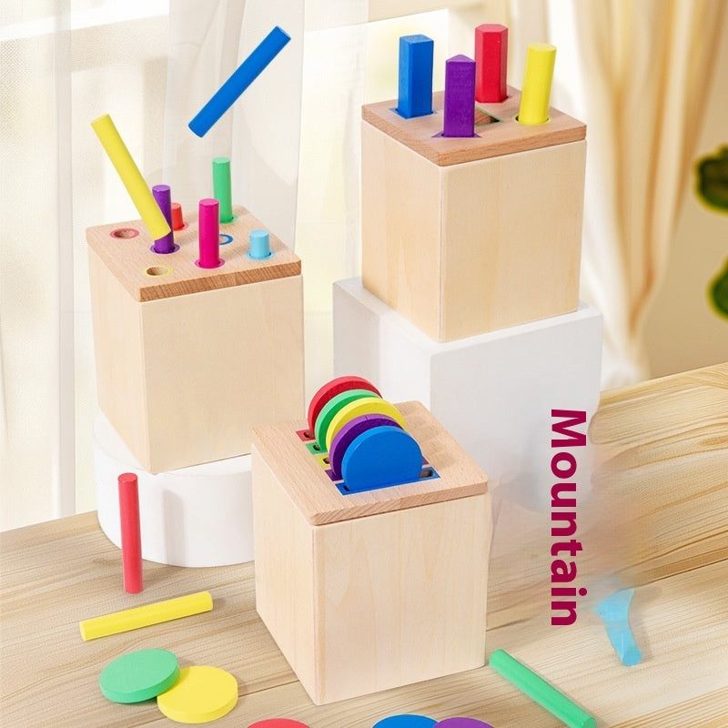 Baby Color Sorting Educational Toy Early Learning Teaching Aid