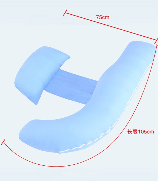Multi-Functional U-Shape Maternity Pillow Side Sleeping Breastfeeding