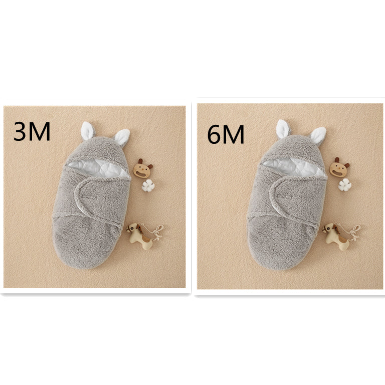 Thickened Cashmere Cartoon Baby Quilt