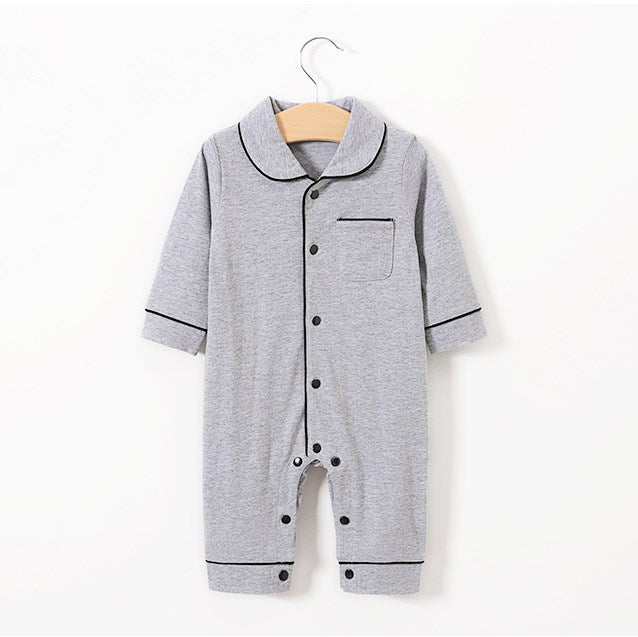 Baby Solid Color Onesies Pajamas