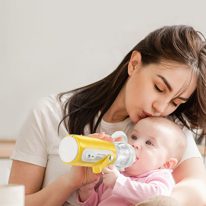 Constant Temperature USB Baby Feeding Bottle With Thermal Cover