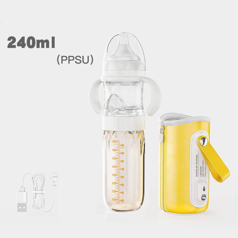 Constant Temperature USB Baby Feeding Bottle With Thermal Cover