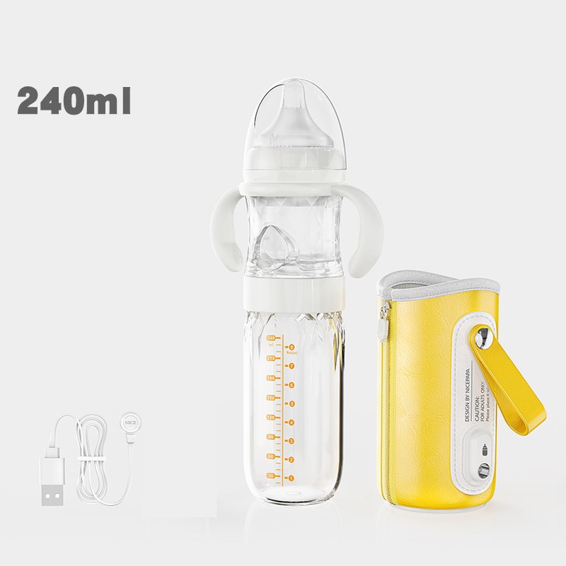 Constant Temperature USB Baby Feeding Bottle With Thermal Cover