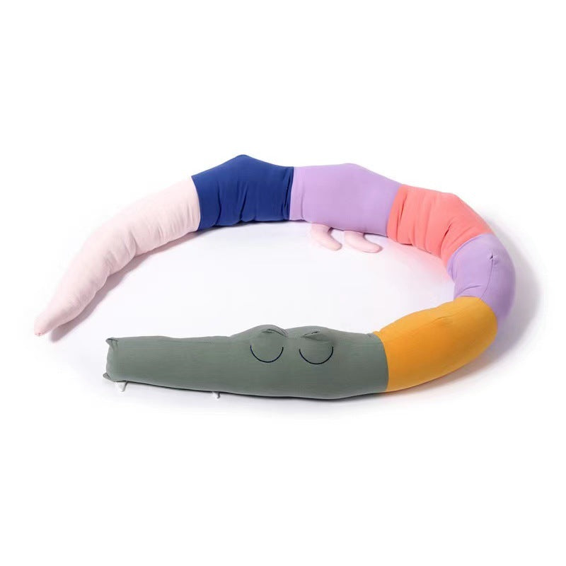 Cartoon Baby Crib Bumper Pillow Infant Bed Fence Accessories