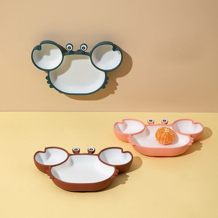 Silicone Non Slip Baby Feeding Plate And Bowl