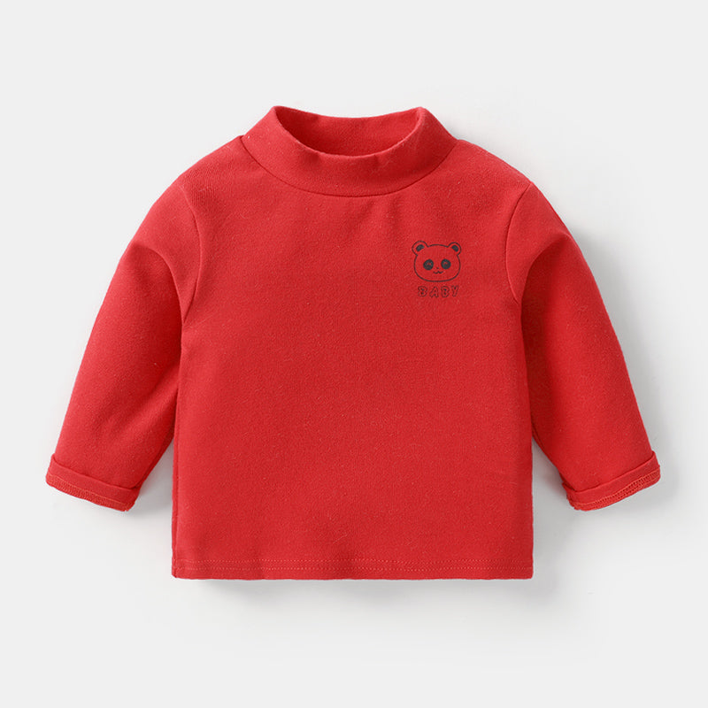 Baby High Neck Bodysuit Shirt