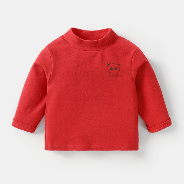 Baby High Neck Bodysuit Shirt