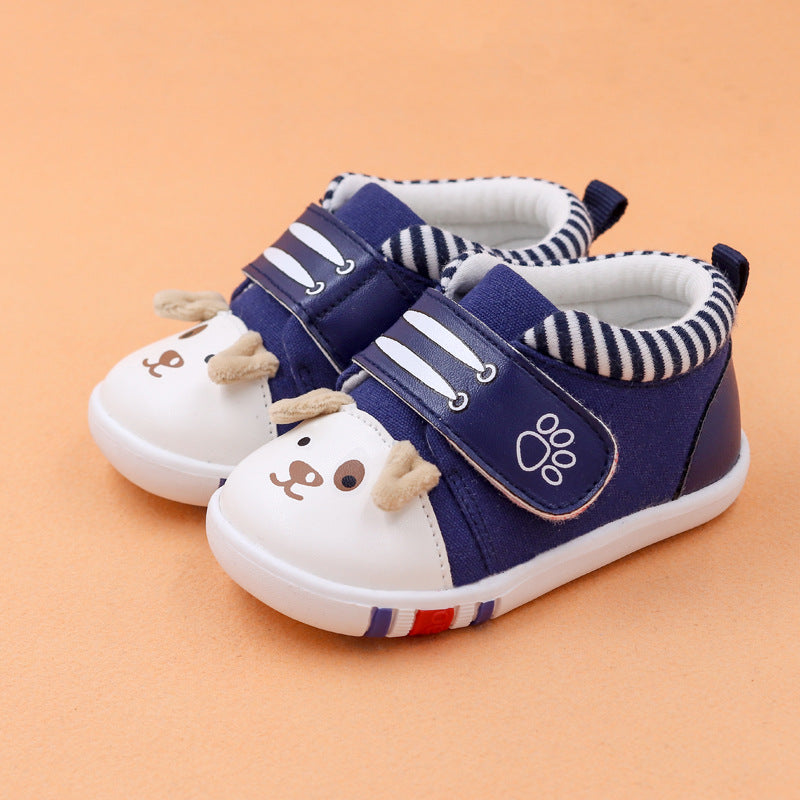 Baby Cartoon Toddler Non-Slip Toe Shoes