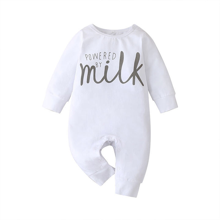 Alphabet Print Casual Baby Outfit