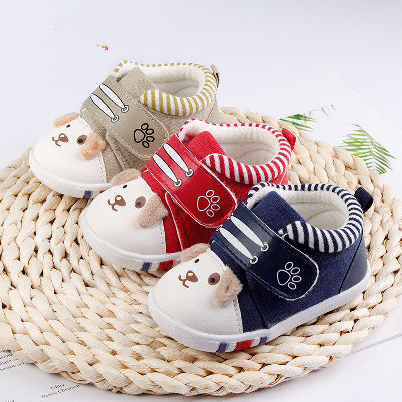 Baby Cartoon Toddler Non-Slip Toe Shoes