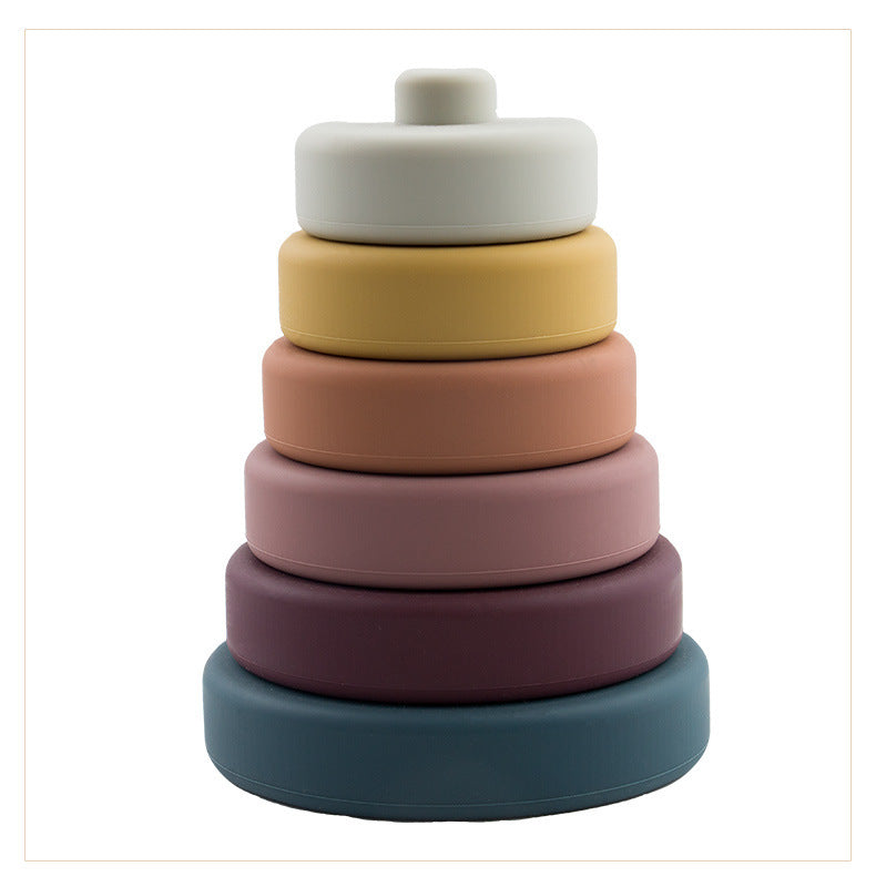 Jenga Silicone Blocks Early Childhood Educational Toy