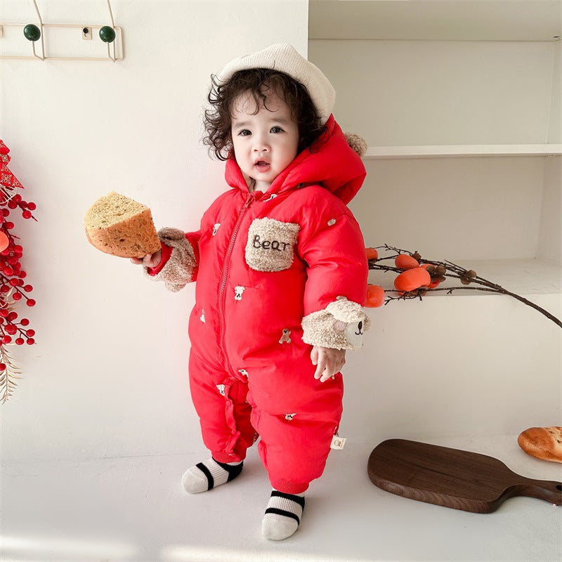 Baby Winter Velvet Padded Coat