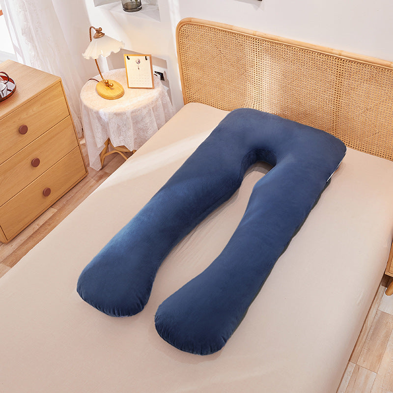 Multifunctional Cotton Maternity U-Shape Pillow Removable Washable