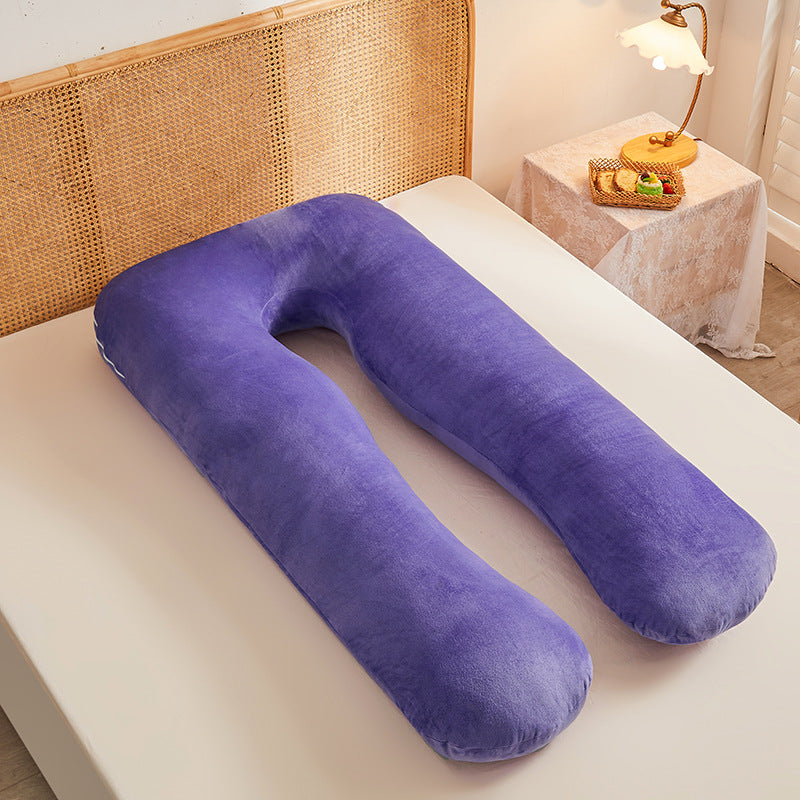 Multifunctional Cotton Maternity U-Shape Pillow Removable Washable