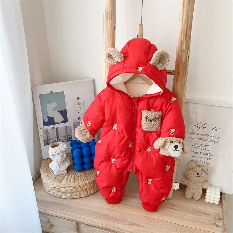 Baby Winter Velvet Padded Coat