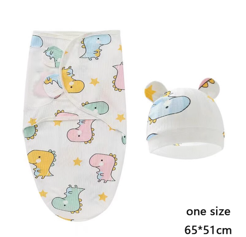 Newborn Swaddle Gro-Bag Anti-Startle Spring Autumn Quilt