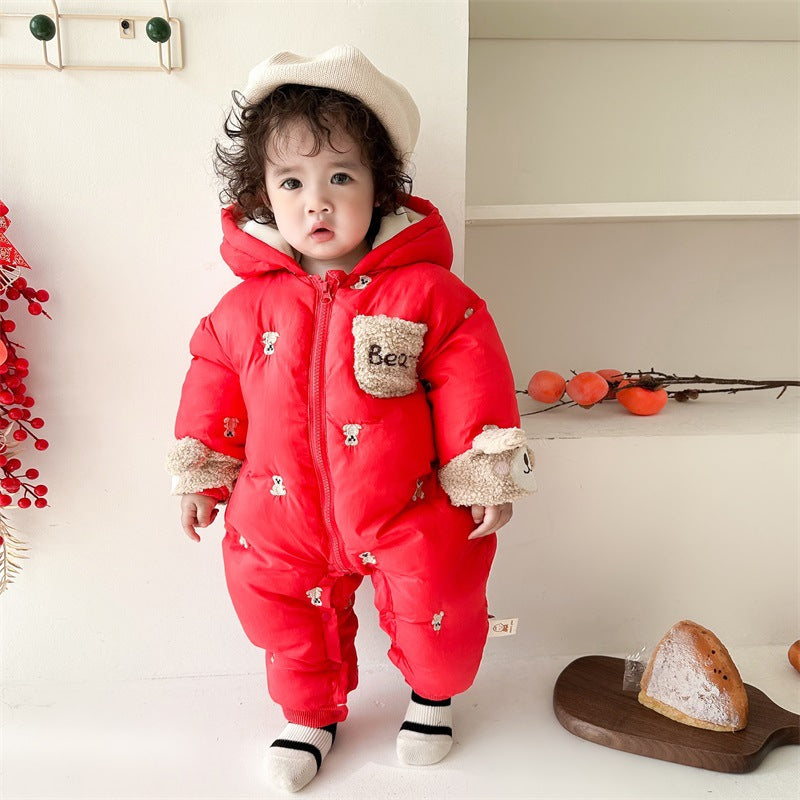 Baby Winter Velvet Padded Coat