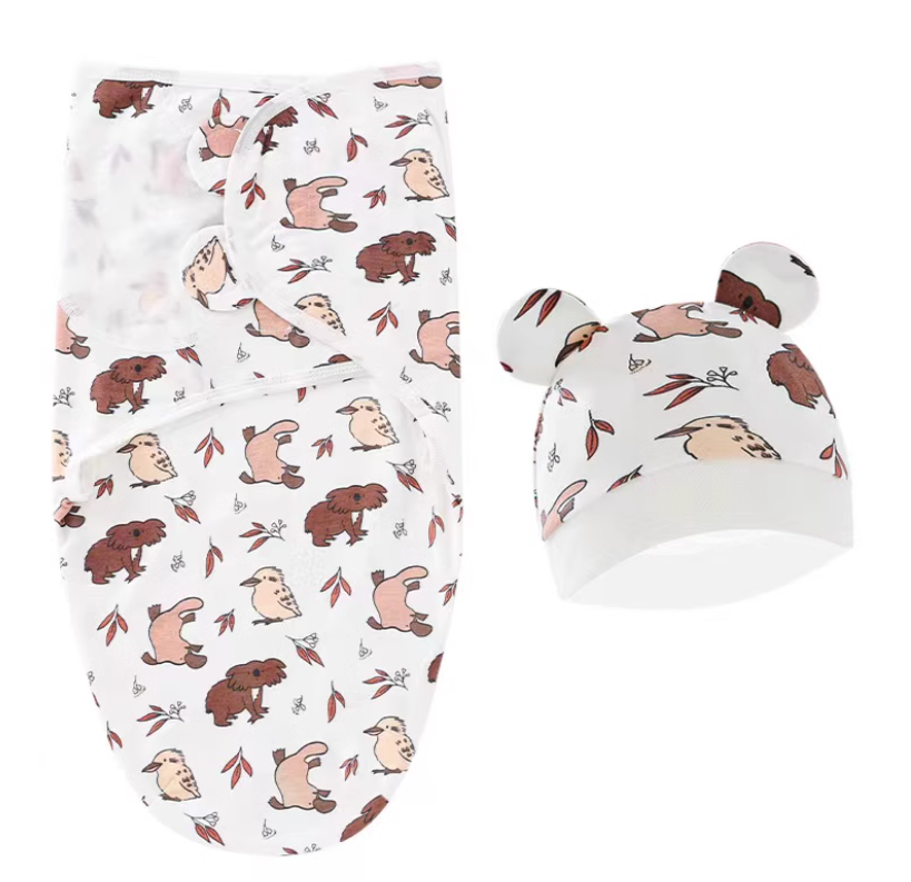 Newborn Swaddle Gro-Bag Anti-Startle Spring Autumn Quilt