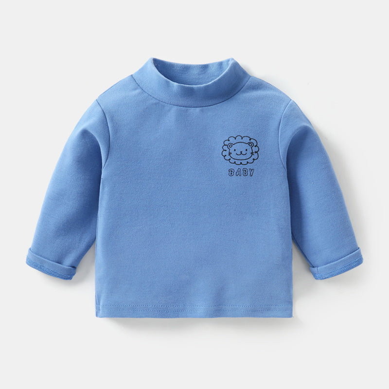 Baby High Neck Bodysuit Shirt