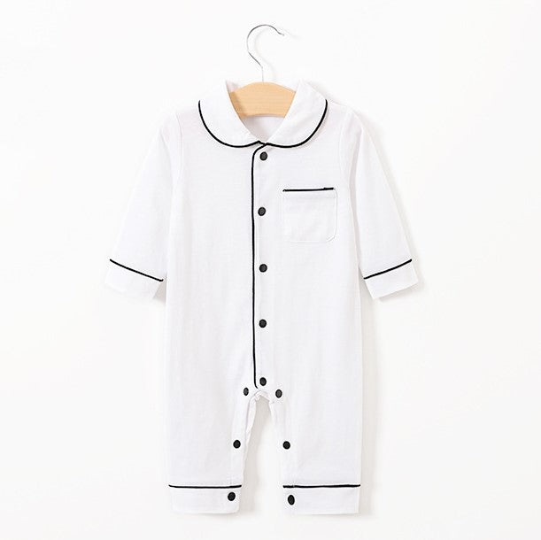 Baby Solid Color Onesies Pajamas