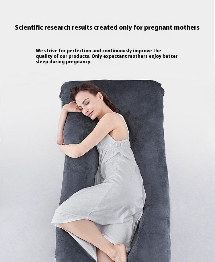 Multifunctional Cotton Maternity U-Shape Pillow Removable Washable