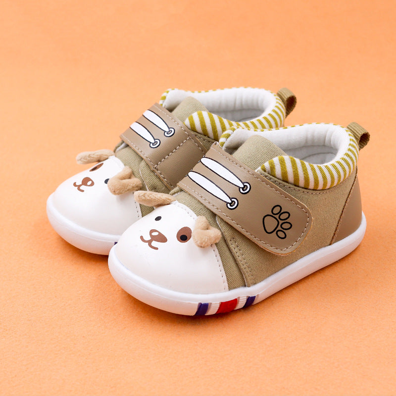 Baby Cartoon Toddler Non-Slip Toe Shoes