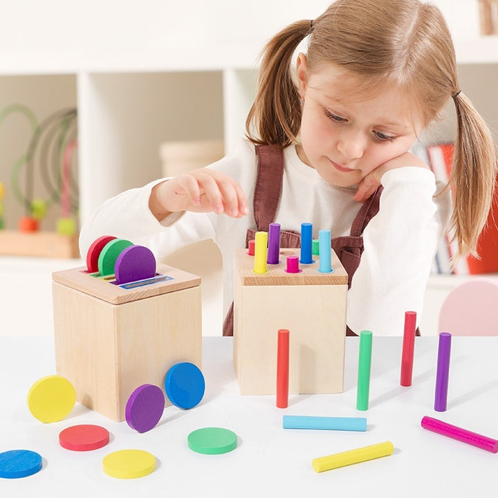 Baby Color Sorting Educational Toy Early Learning Teaching Aid