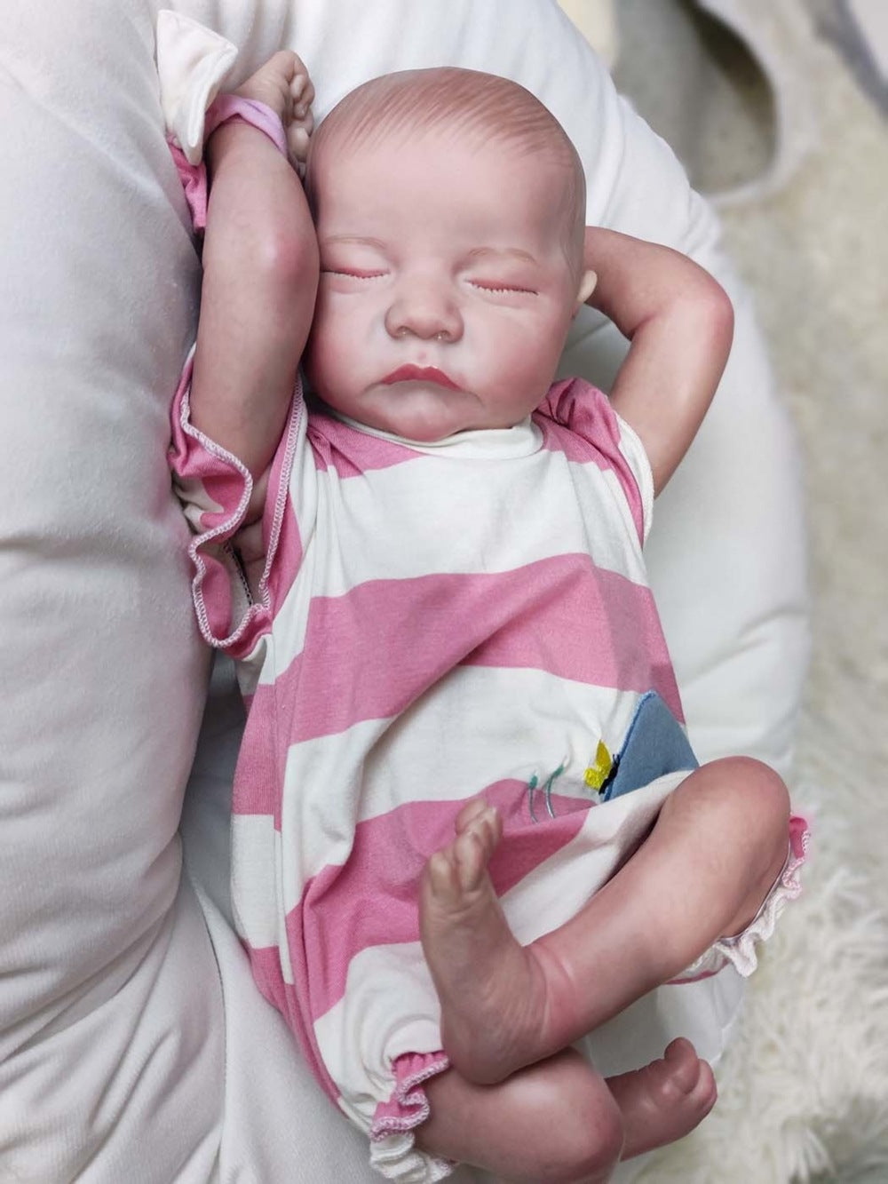18-inch Reborn Doll Cloth Body Simulated Baby Toys