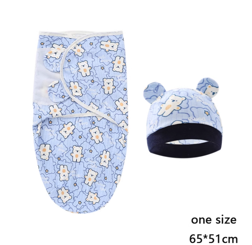 Newborn Swaddle Gro-Bag Anti-Startle Spring Autumn Quilt