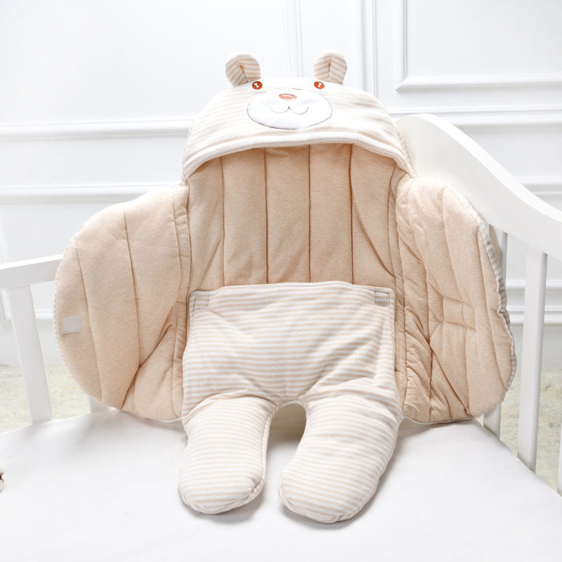 Baby Sleeping Bag Thick Cotton Swaddle Anti-Startle Quilt
