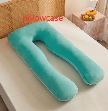 Multifunctional Cotton Maternity U-Shape Pillow Removable Washable