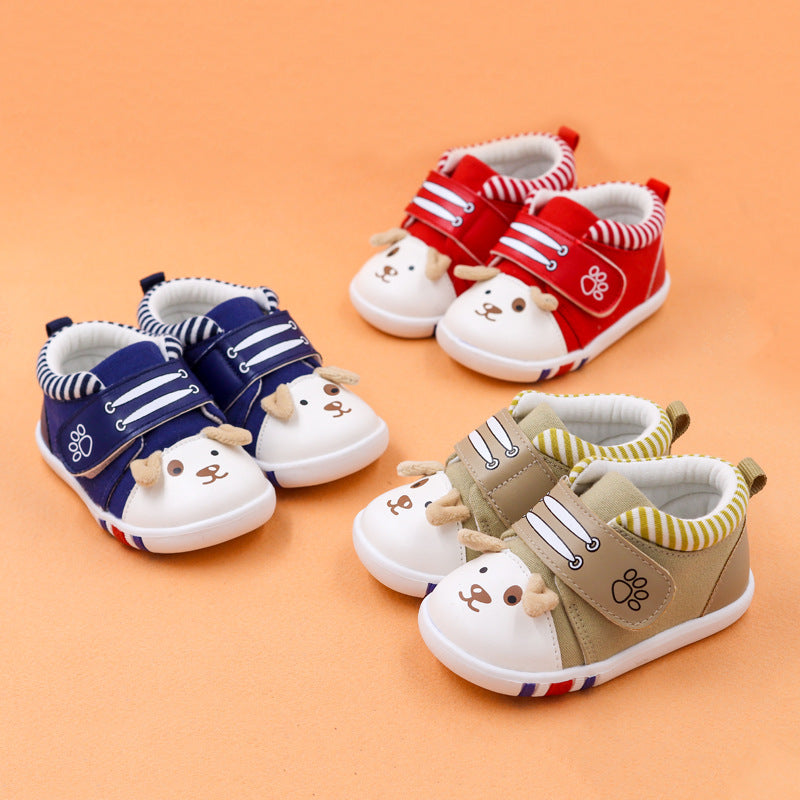 Baby Cartoon Toddler Non-Slip Toe Shoes