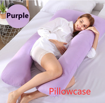 Multifunctional Cotton Maternity U-Shape Pillow Removable Washable