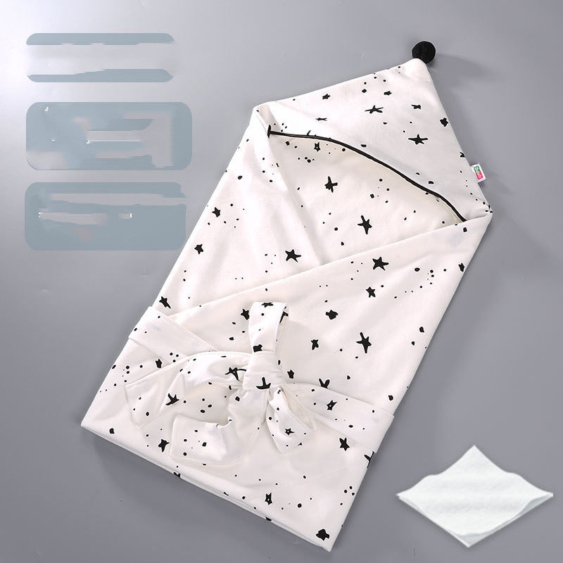 Breathable Baby Cotton Swaddle Printed Spring Autumn Quilt
