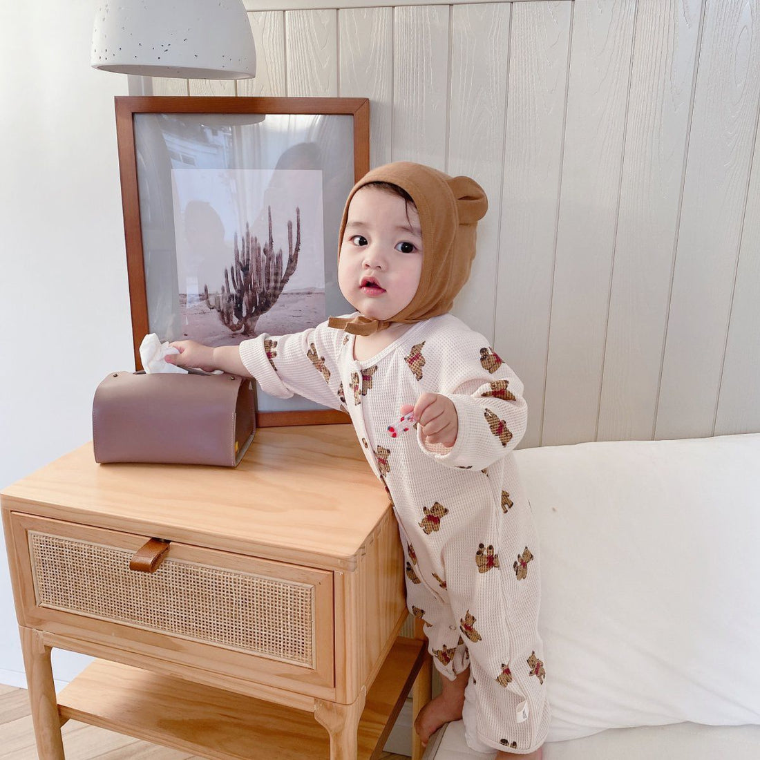 Baby One-Piece Romper Comfortable Home And Going Out Pajamas