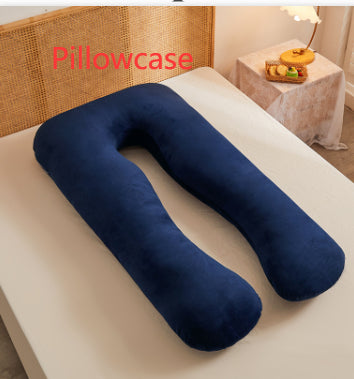 Multifunctional Cotton Maternity U-Shape Pillow Removable Washable