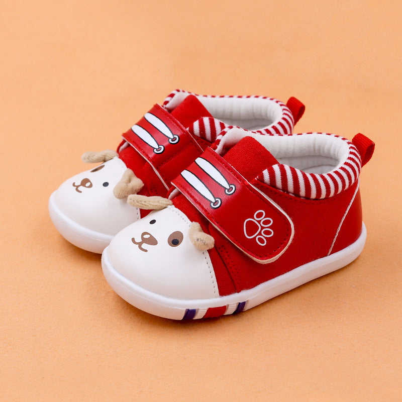Baby Cartoon Toddler Non-Slip Toe Shoes
