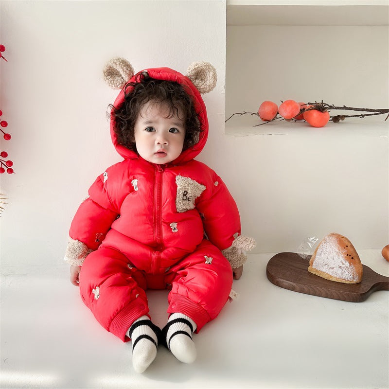 Baby Winter Velvet Padded Coat