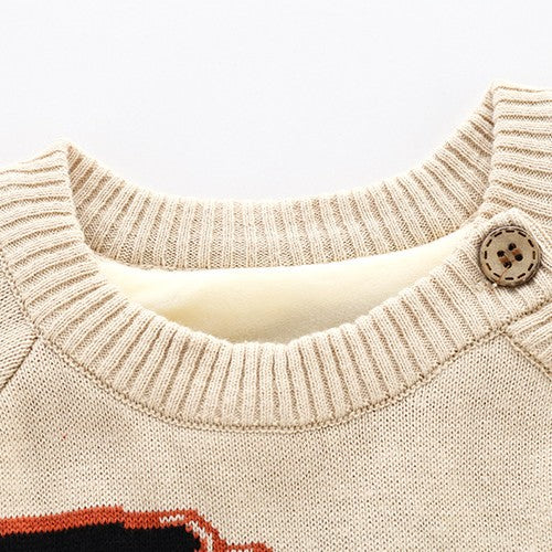 Newborn Baby Thickened Crawling Romper Harness Outfit
