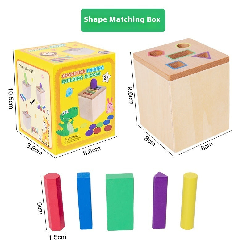 Baby Color Sorting Educational Toy Early Learning Teaching Aid