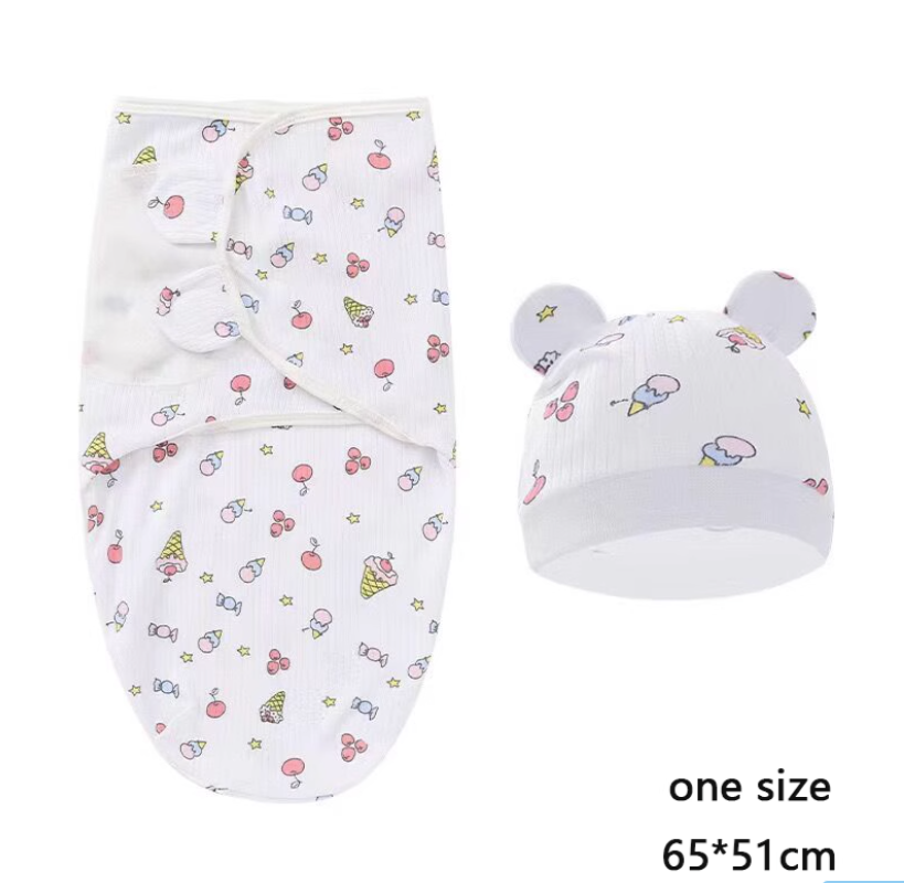 Newborn Swaddle Gro-Bag Anti-Startle Spring Autumn Quilt