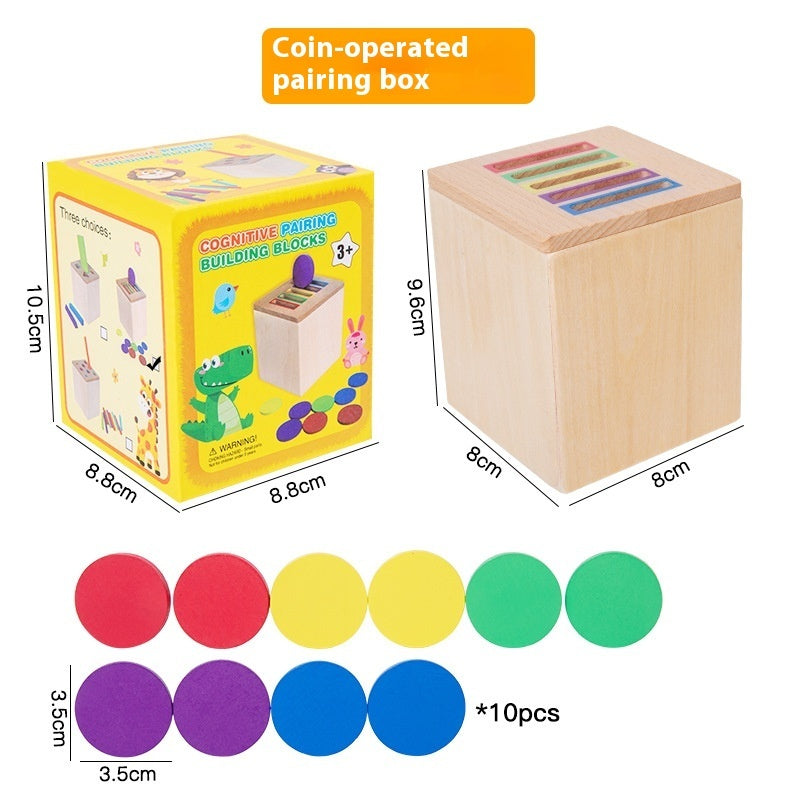 Baby Color Sorting Educational Toy Early Learning Teaching Aid