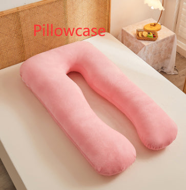 Multifunctional Cotton Maternity U-Shape Pillow Removable Washable