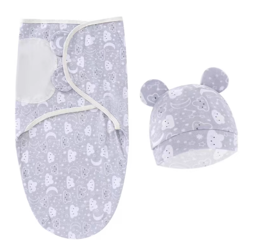 Newborn Swaddle Gro-Bag Anti-Startle Spring Autumn Quilt